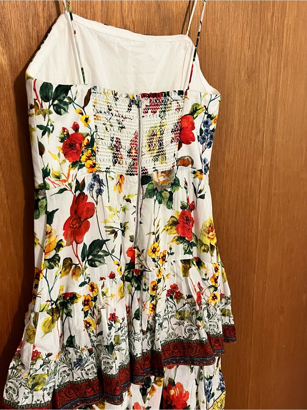 Alice + Olivia Floral Tiered Maxi Dress-NWT - Picture 7 of 9